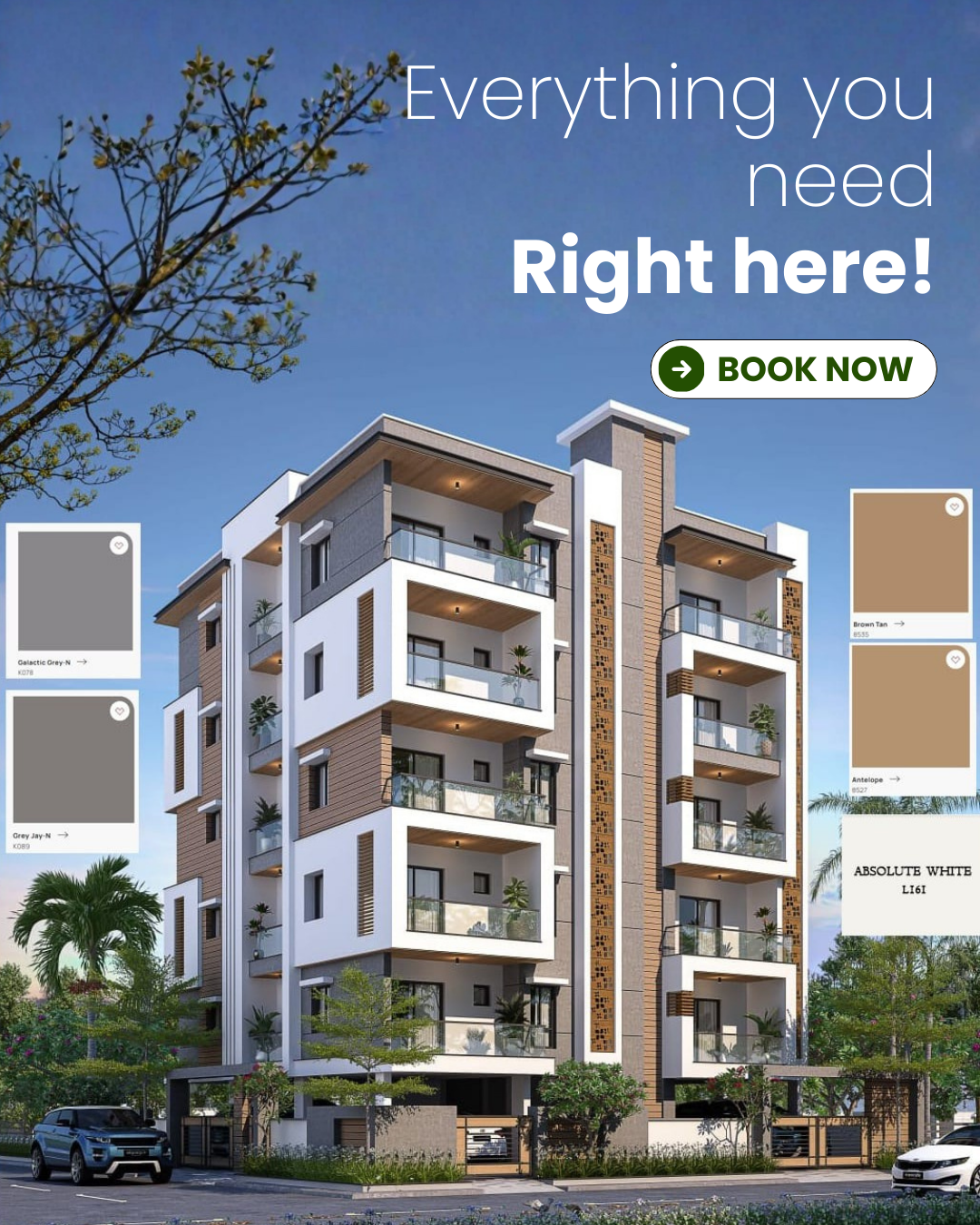 VK Tranquil Mobile Hero Section